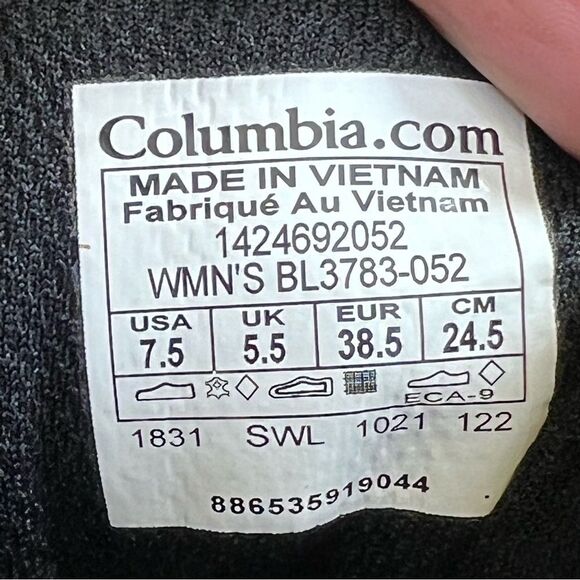 Columbia Women's Gray Hiking Boots - Picture 8 of 8